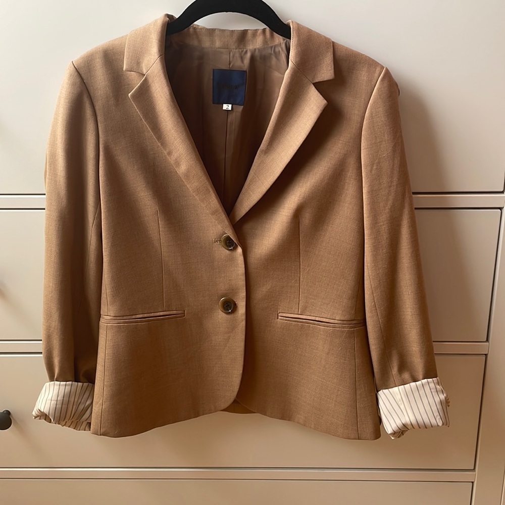 JCrew Camel Colored Blazer